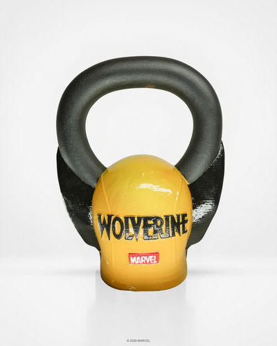 WOLVERINE Hand-Painted Kettlebell 40lbs