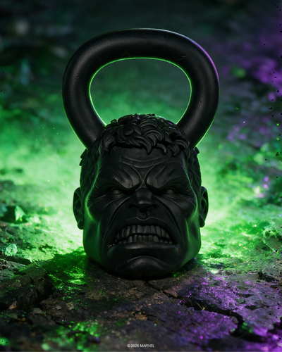 HULK Matte Black Kettlebell 60lbs