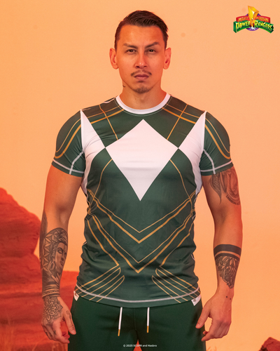Green Ranger Short Sleeve MMA Rash Guard