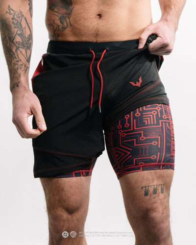 BATMAN™ BEYOND 7" Performance Shorts w/Liner