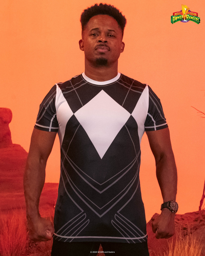 Black Ranger Short Sleeve MMA Rash Guard