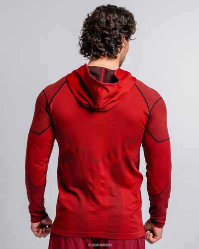 DAREDEVIL Super Suit™ Compression Pullover Hoodie - Crimson