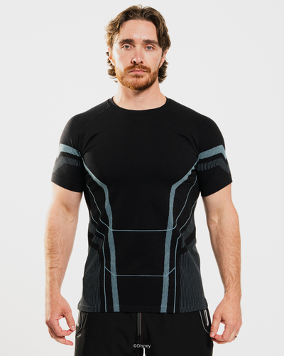 TRON ARES Sam Flynn Super Suit™ Short Sleeve - Tron Blue