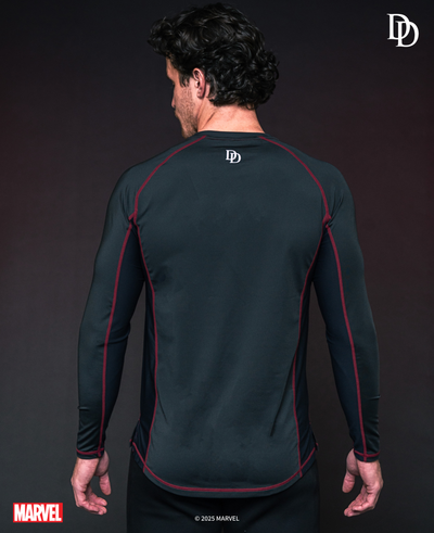 DAREDEVIL Origins Performance Long Sleeve - Midnight Black